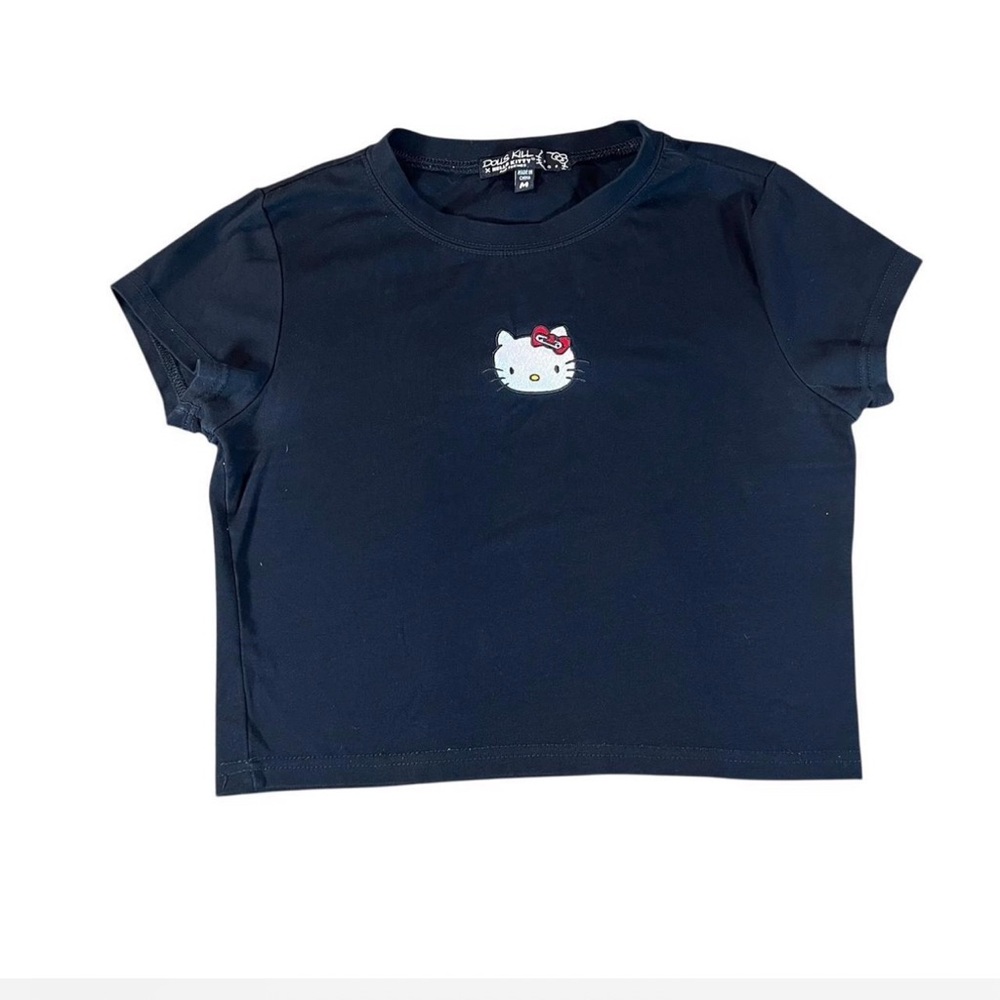 Hello Kitty Dark Blue Short Sleeve Tee